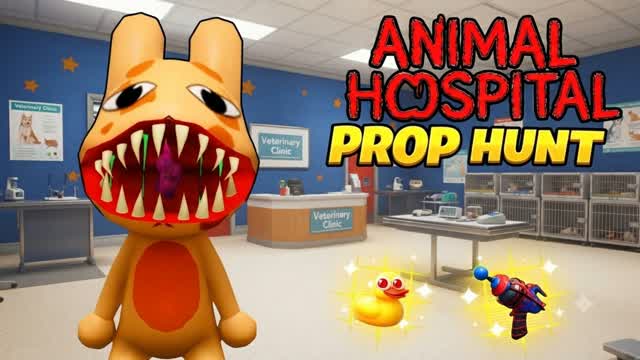 ANIMAL HOSPITAL PROP HUNT — Fortnite Creative map