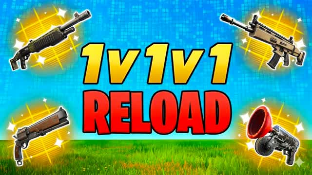 1v1v1v Reload — Fortnite Creative map cover art
