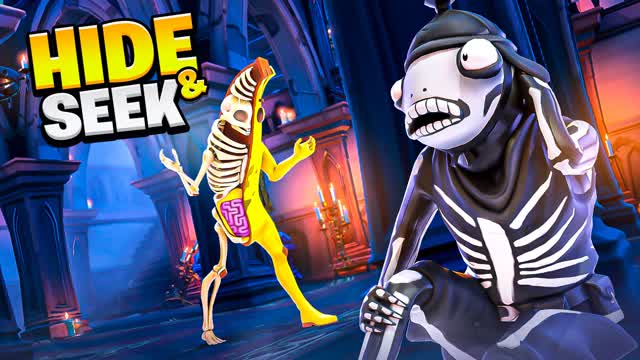 Haunted Mansion Hide And Seek 👻 — Fortnite Creative map