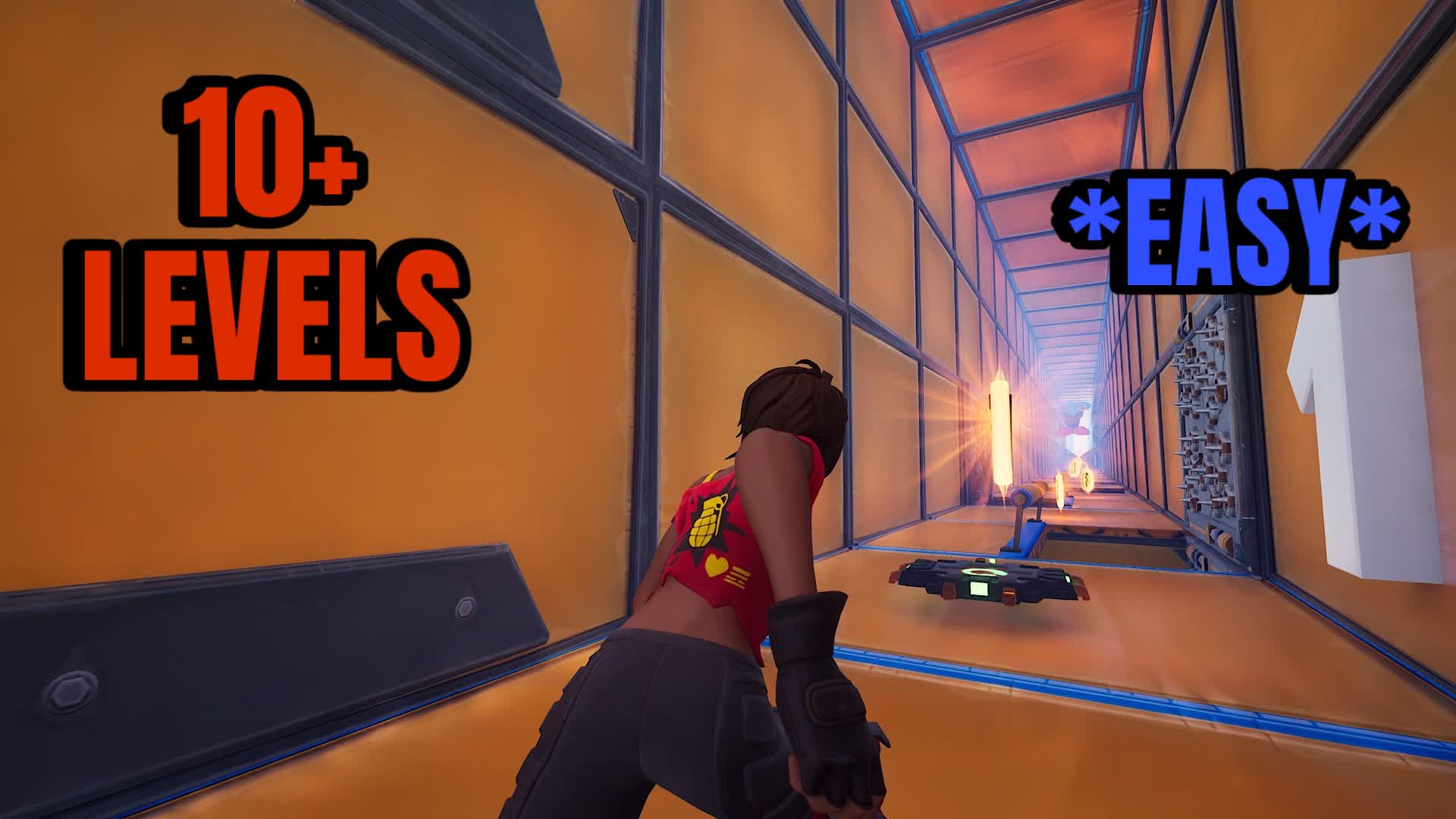 DEATHRUN esay — Fortnite Creative map