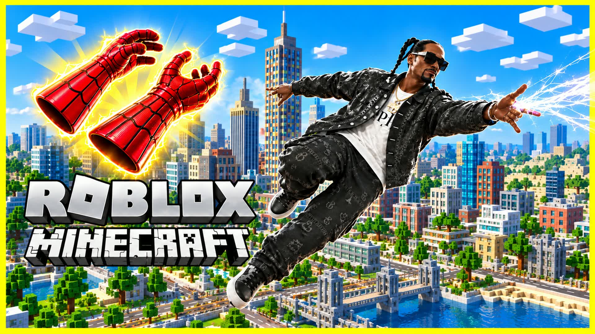 SPIDERS CITY MC RUSH DRIVE 3D 🚗 — Fortnite Creative map