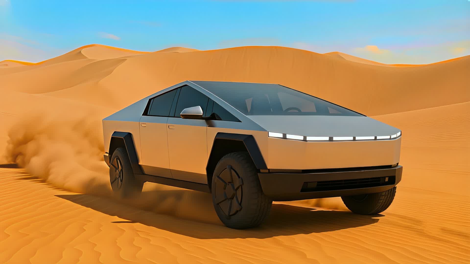 CAR SAND DRIVE HORROR — Fortnite Creative map