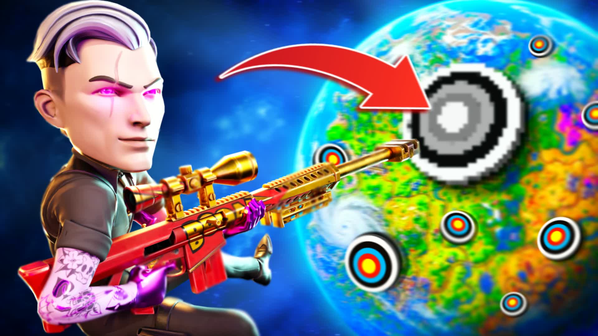 🎯 INSANE TRICK SHOT PARKOUR (150+ LVL) — Fortnite Creative map