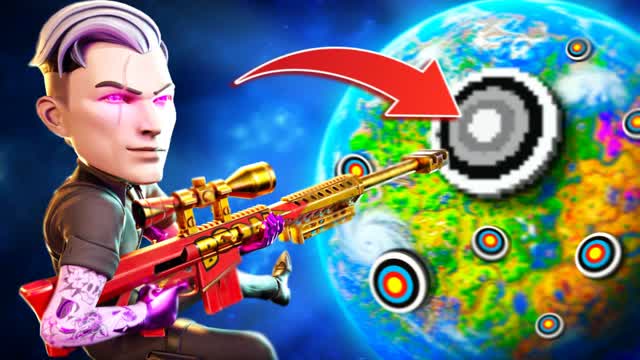 🎯 INSANE TRICK SHOT PARKOUR (150+ LVL) — Fortnite Creative map cover art