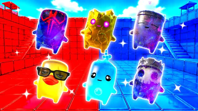 RED VS BLUE OUTRIDER 🔴🔵 — Fortnite Creative map