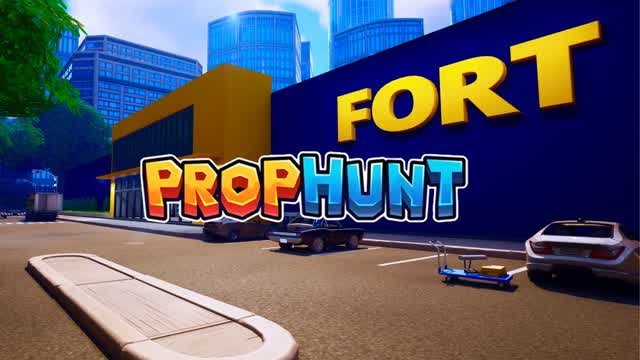 Warehouse Prop Hunt — Fortnite Creative map cover art