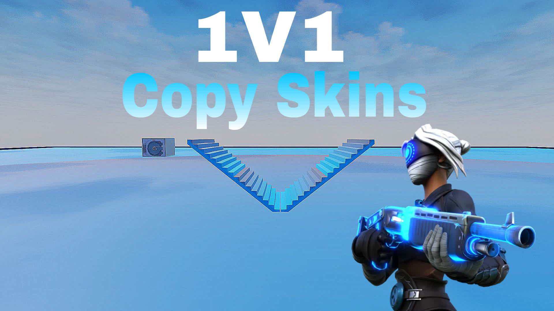 1V1 Copy Skins 🔥 — Fortnite Creative map