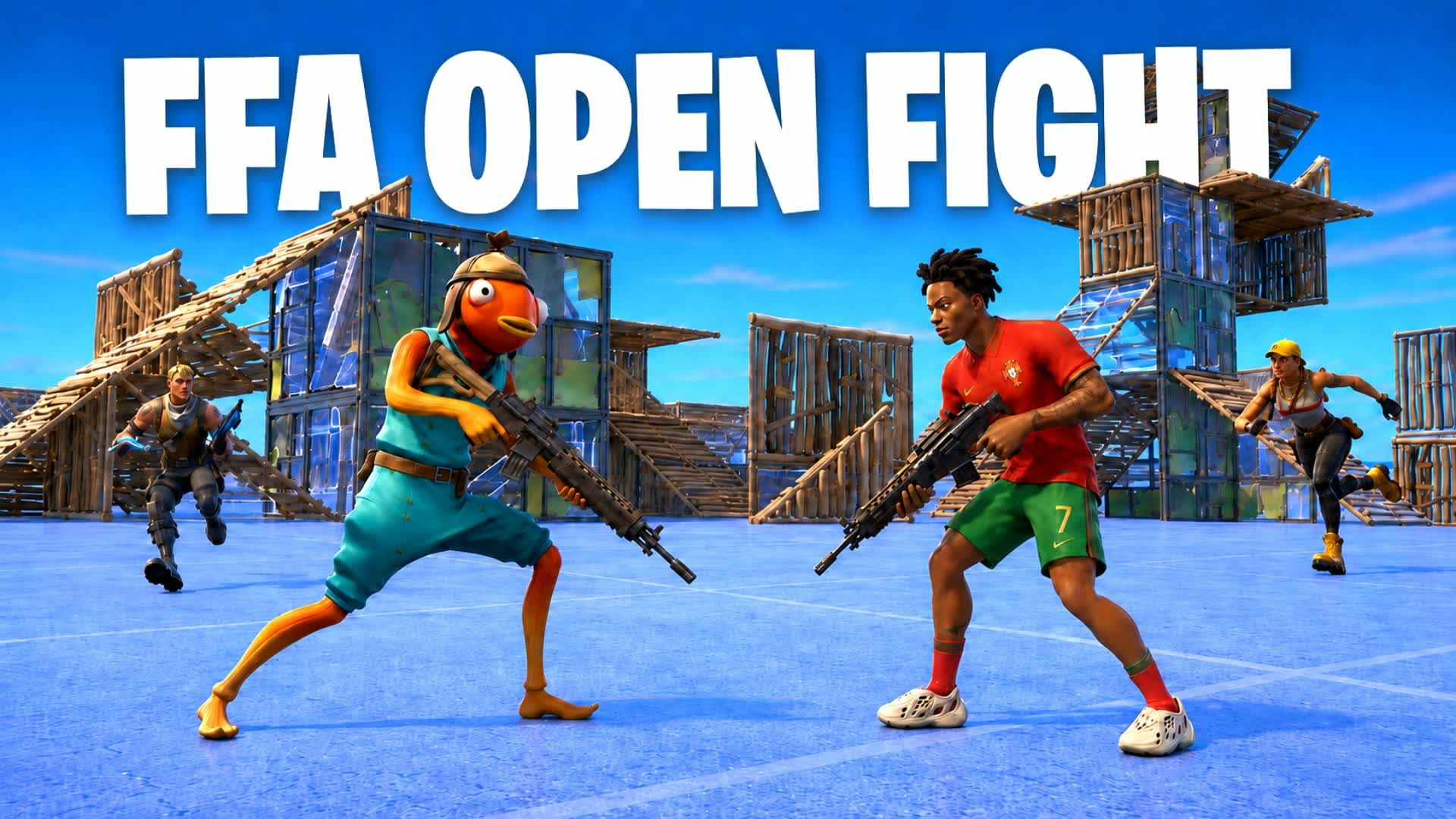 FFA OPEN FIGHT 🌏 — Fortnite Creative map
