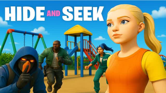 OCTO GAME HIDE AND SEEK — Fortnite Creative map cover art
