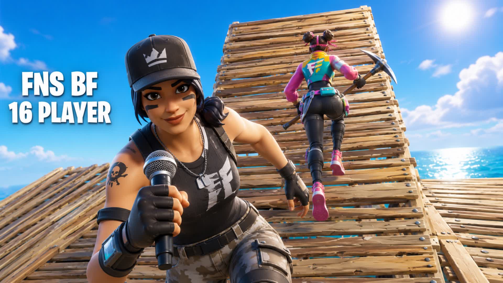 FNS BF [16 PLAYERS] — Fortnite Creative map