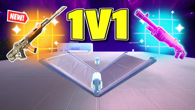 1V1 MAP (FFA) — Fortnite Creative map