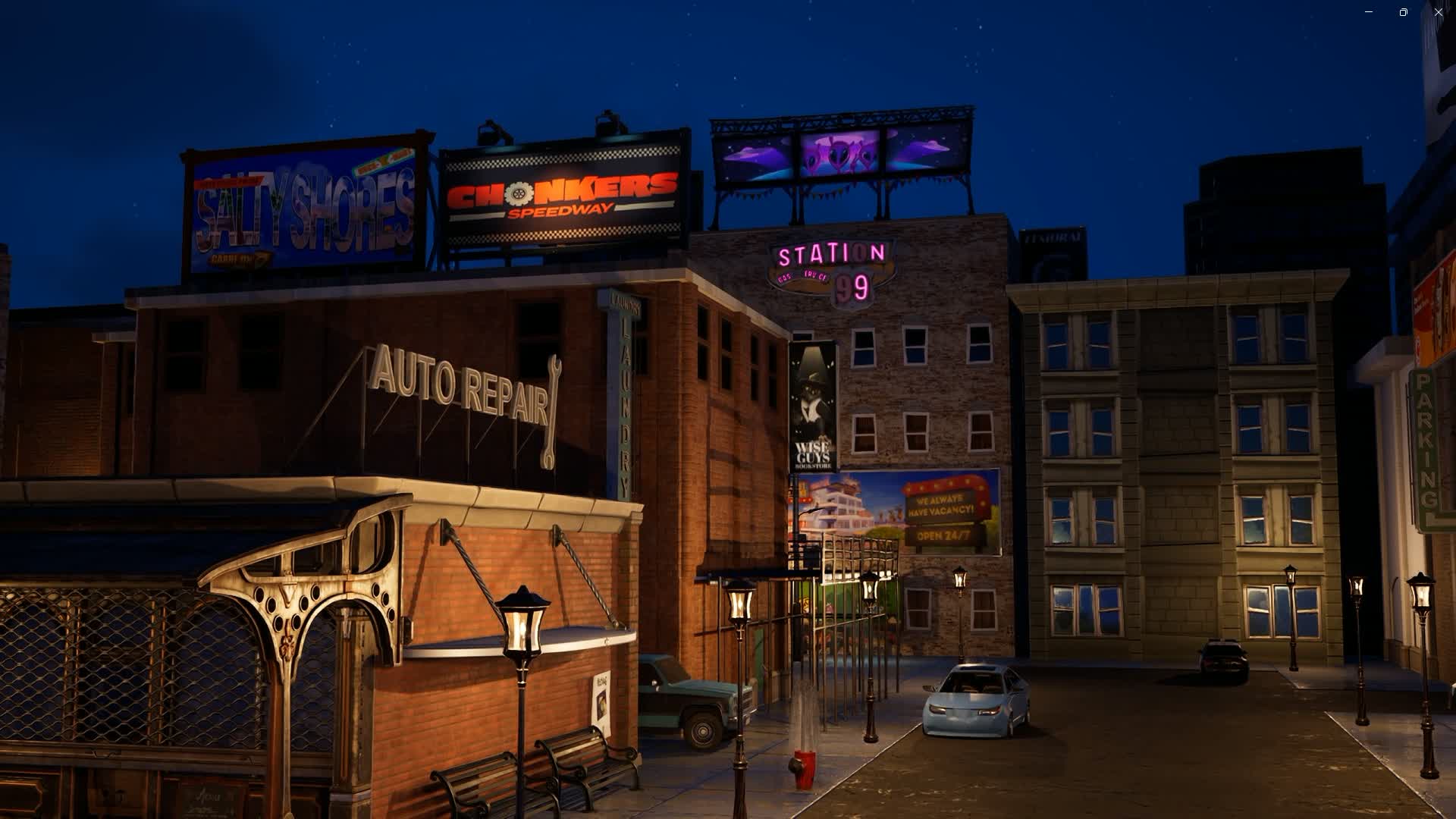 Night City for Trailer — Fortnite Creative map