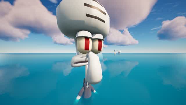 CARTOON OBBY PARKOUR⭐ — Fortnite Creative map