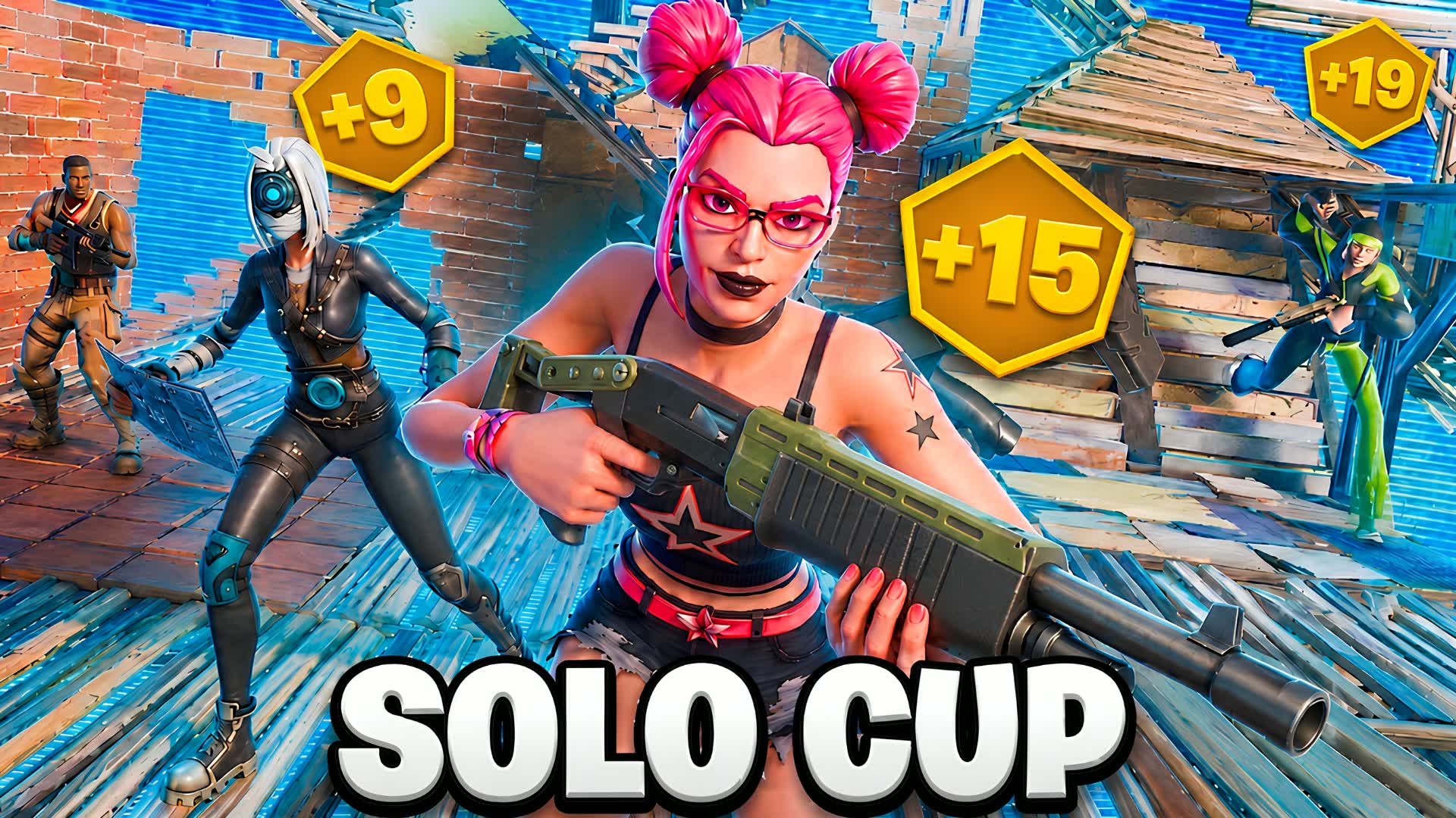 CUP SOLO ZONE WARS [REALISTIC] — Fortnite Creative map