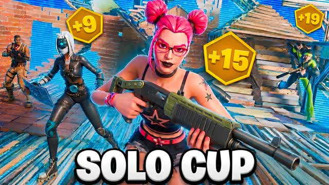 CUP SOLO ZONE WARS [REALISTIC] — Fortnite Creative map cover art
