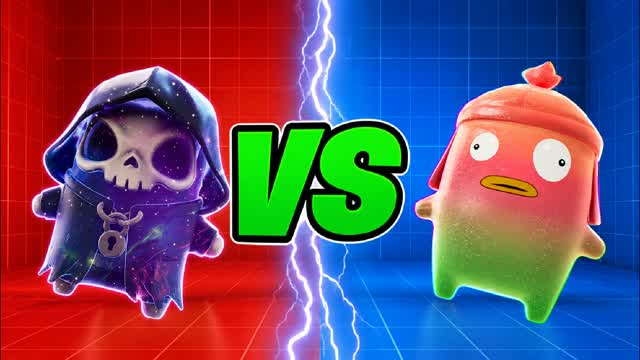 RED VS BLUE 🔴🔵 TIMGIOH FAIRS BIRTHDAY — Fortnite Creative map