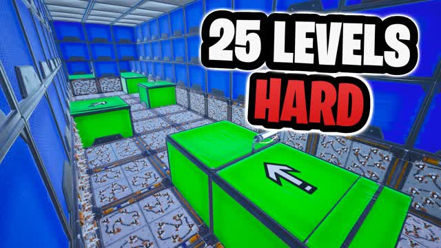 25 HARD PARKOUR ✨885 باركور — Fortnite Creative map
