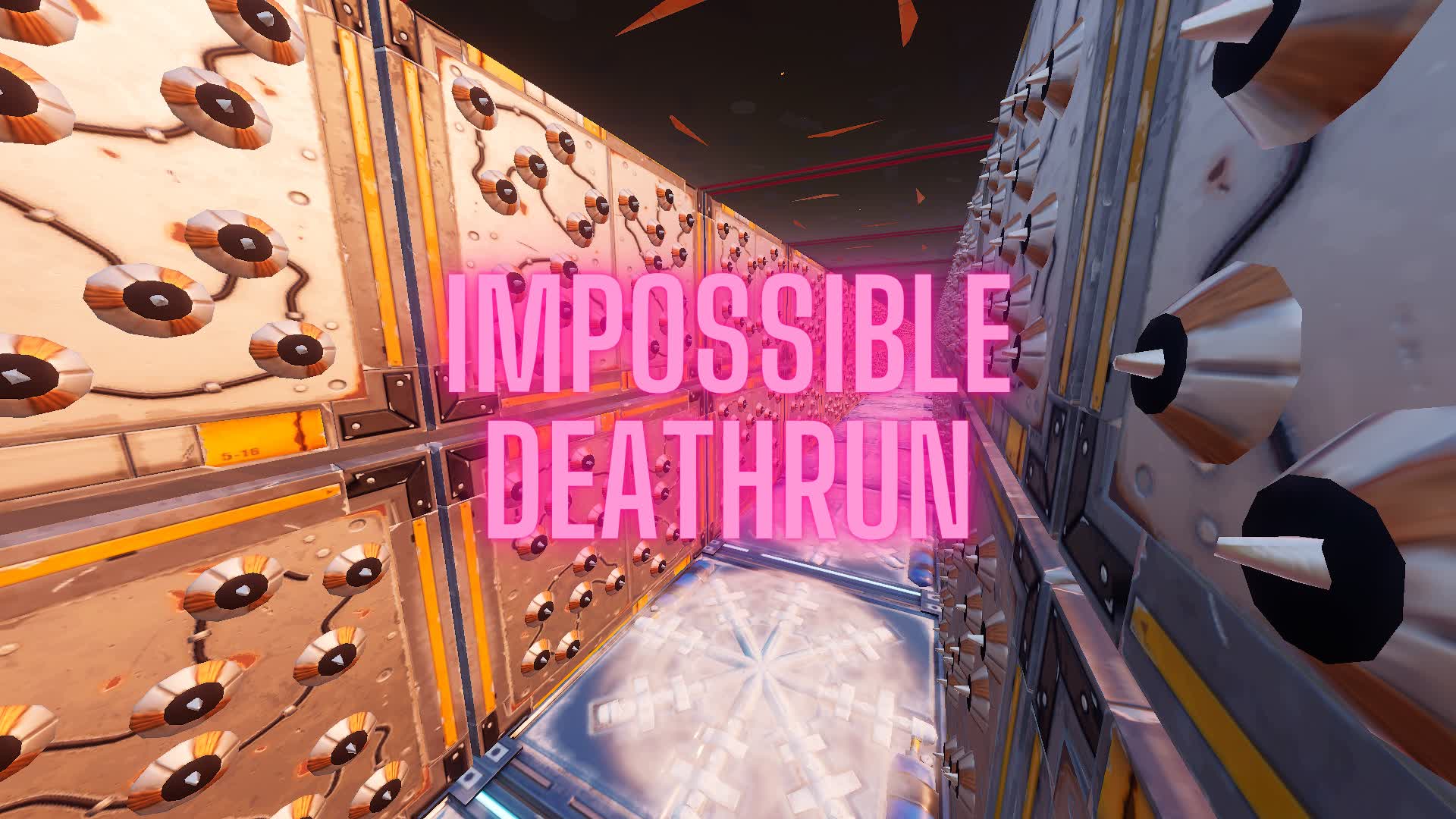 THE IMPOSSIBLE DEATHRUN (4 LEVEL) — Fortnite Creative map