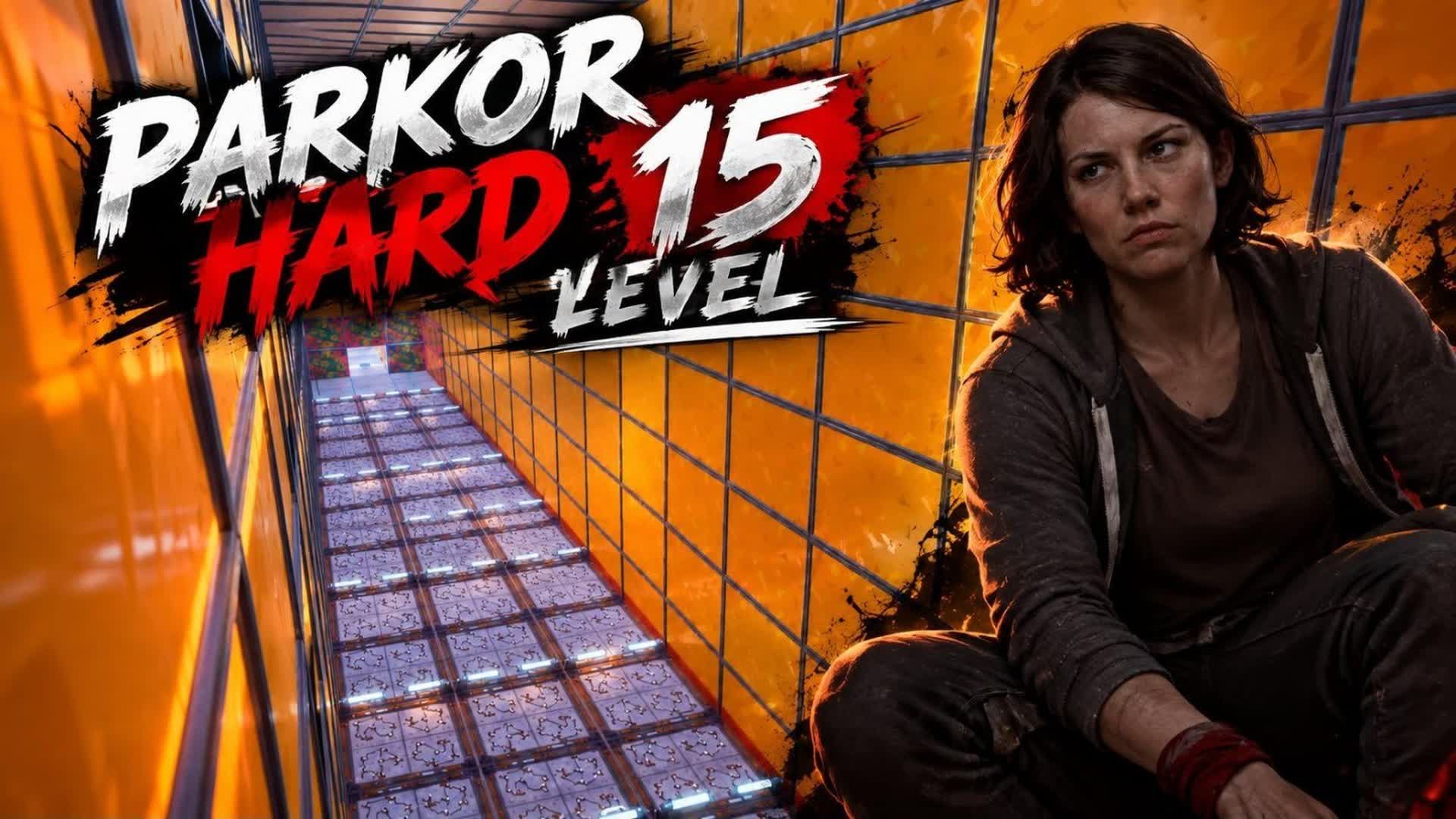 Parkour Hard 15 Level — Fortnite Creative map