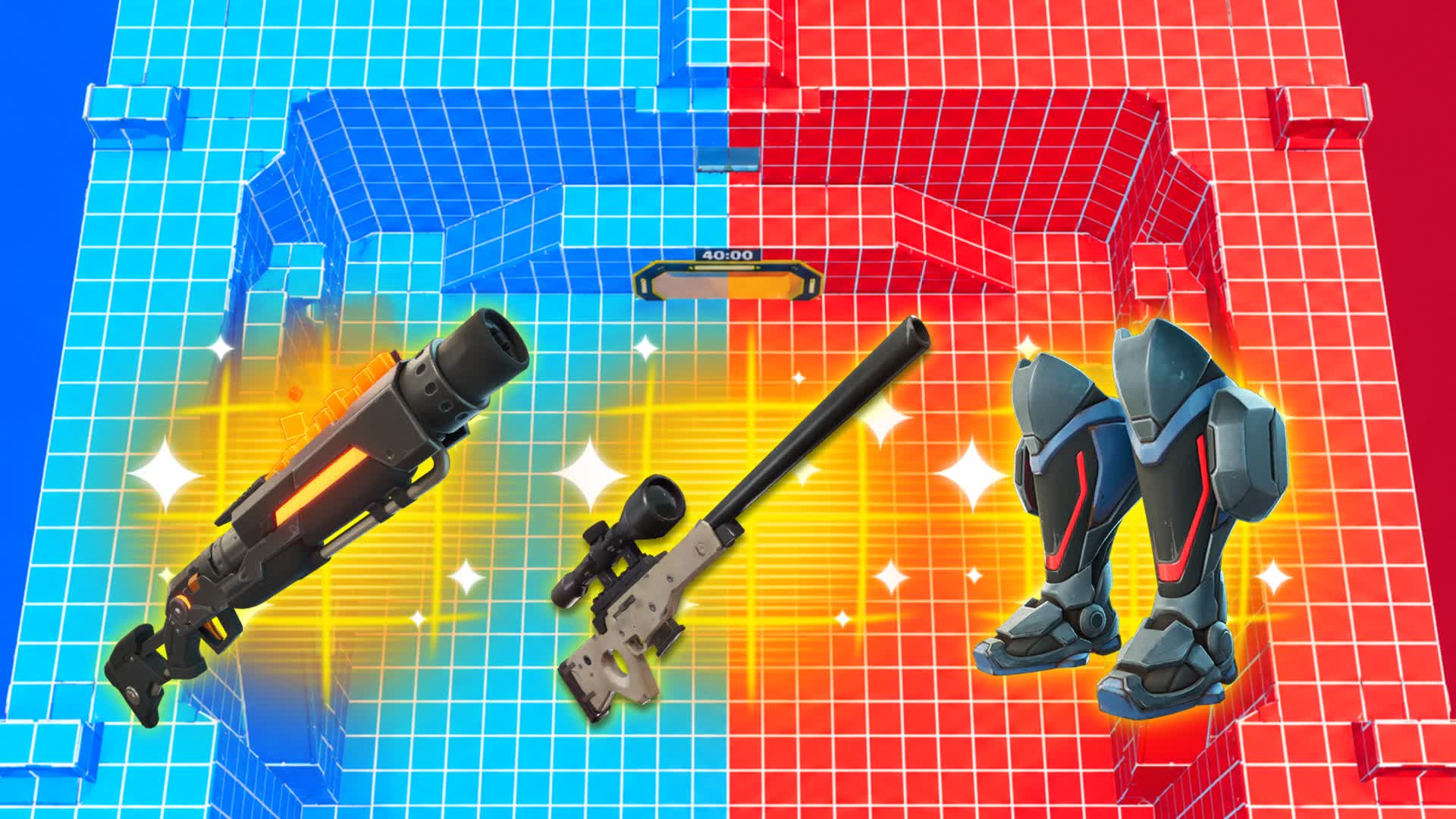 CORECION RVB BLUE — Fortnite Creative map