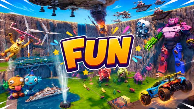 🚗CAR, WEAPONS, AND MUCH MORE🚗 — Fortnite Creative map