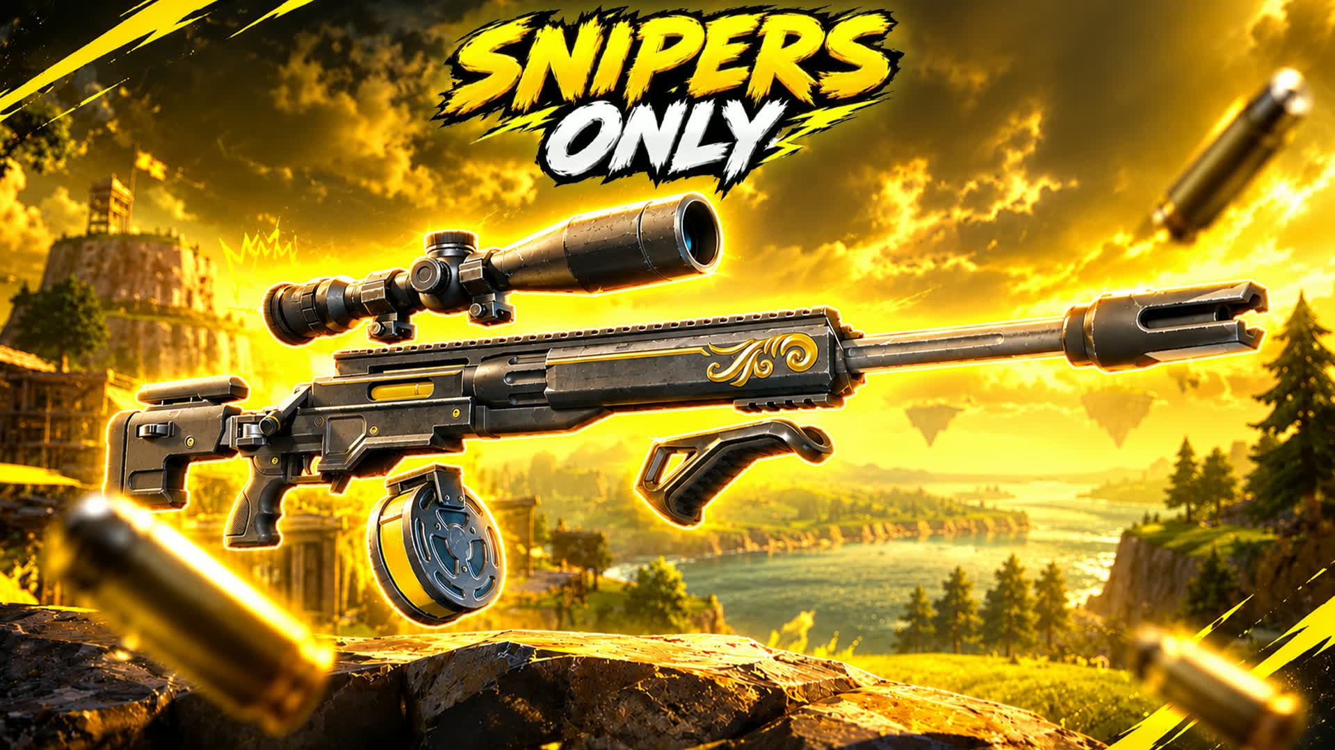 SNIPERS ONLY | ONE SHOT ⭐ 5242 — Fortnite Creative map