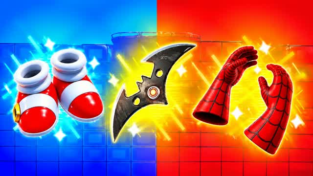 RED VS BLUE GIGGLES 🔴🔵 — Fortnite Creative map