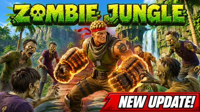 Zombie Jungle — Fortnite Creative map cover art