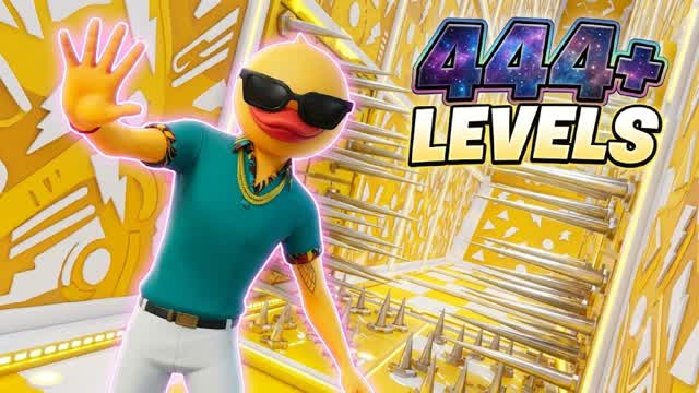 GOPO PARKOUR 300 LEVELS⭐️ — Fortnite Creative map