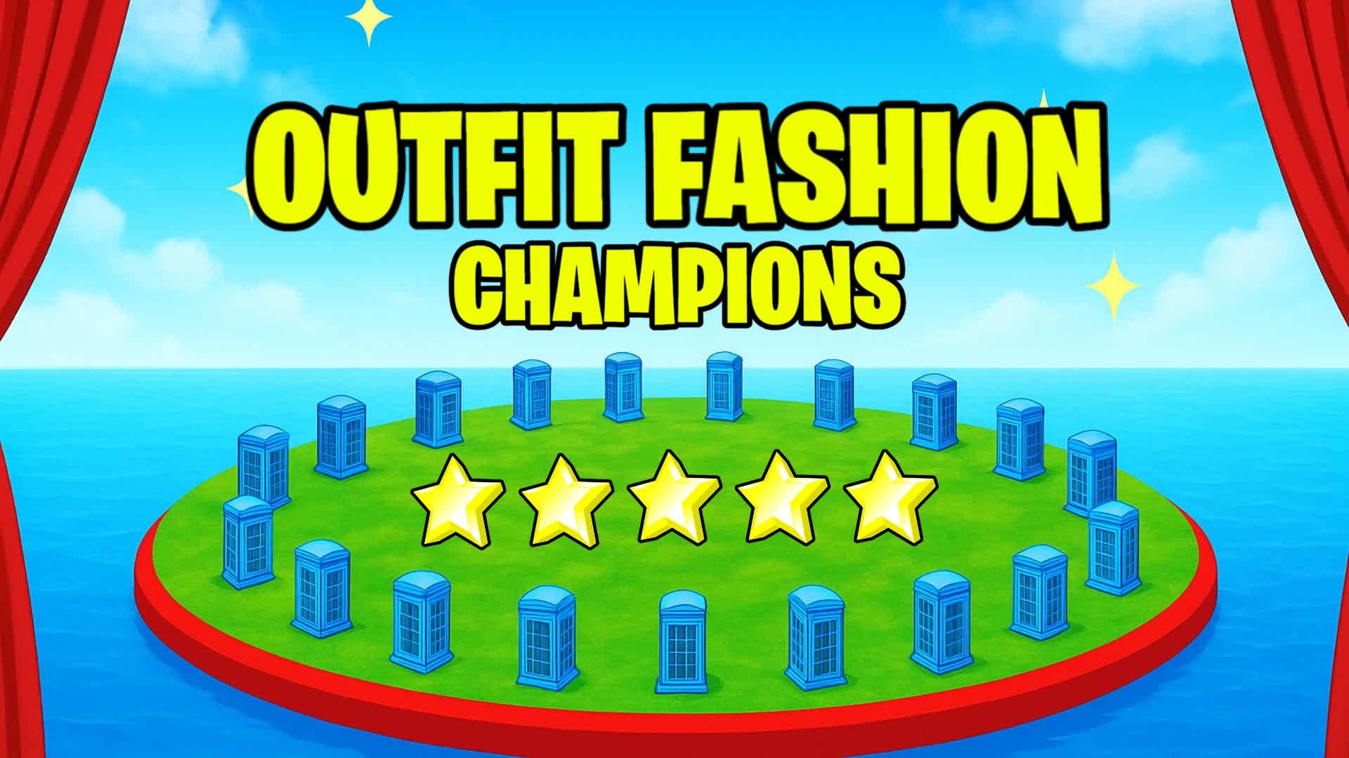 OUTFIT FASHION & ONLY UP — Fortnite Creative map
