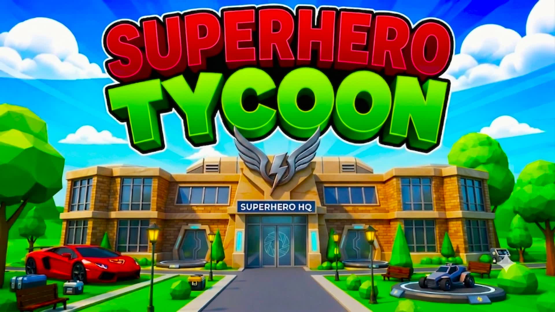 SUPER SUPERHERO TYCOON — Fortnite Creative map
