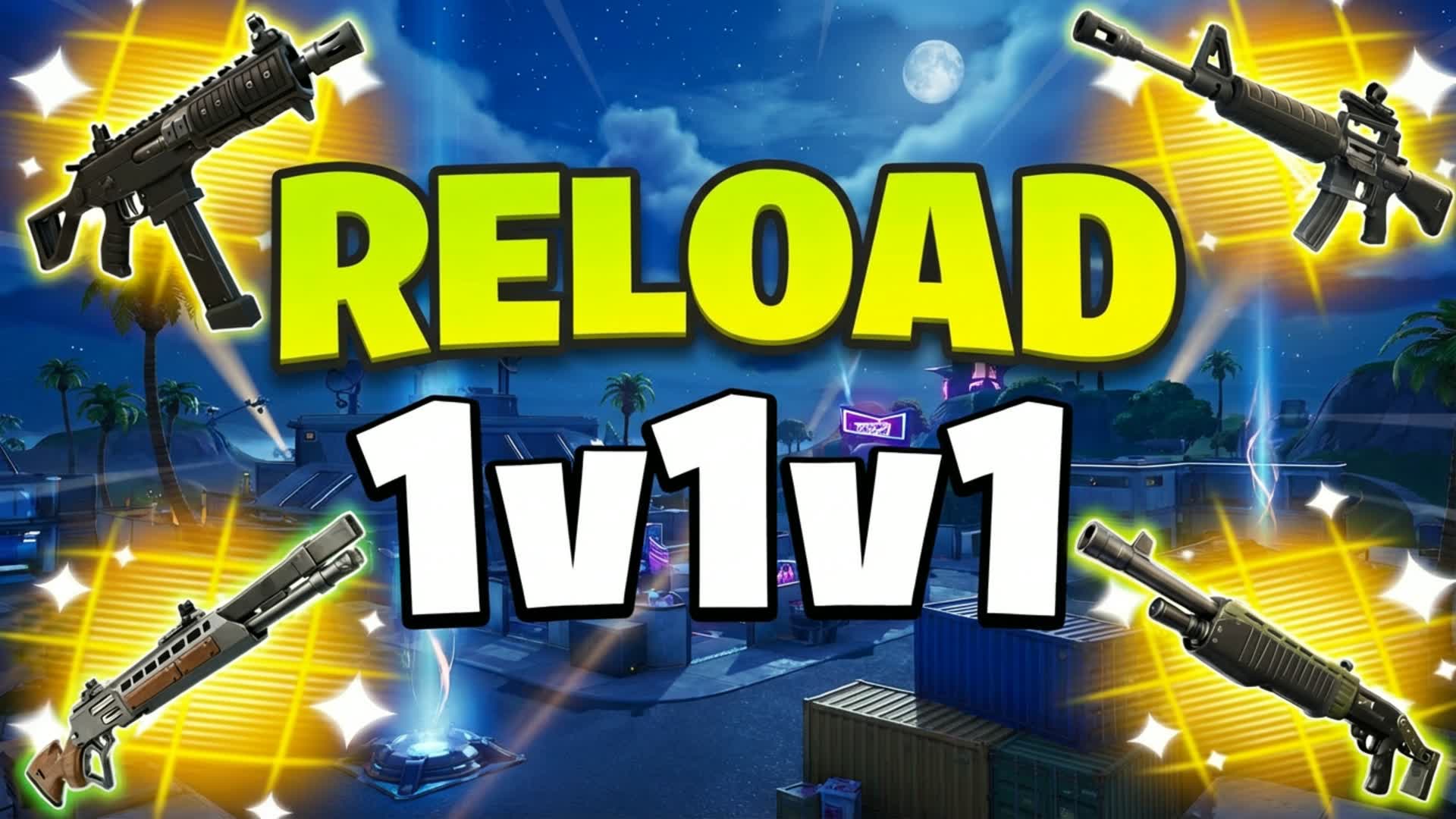 1v1v1 3v3 — Fortnite Creative map