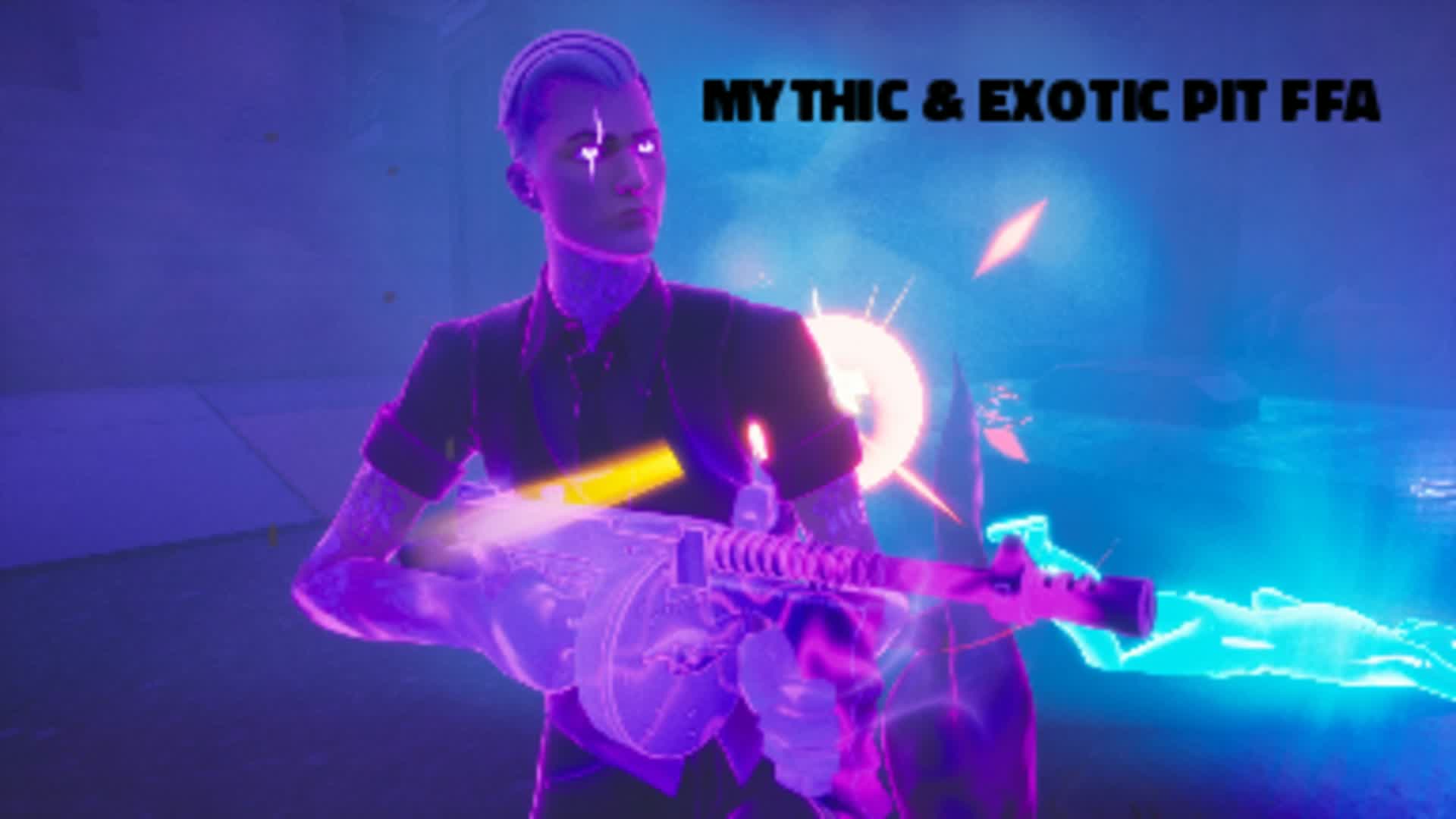 Mythic & Exotic Pit FFA — Fortnite Creative map