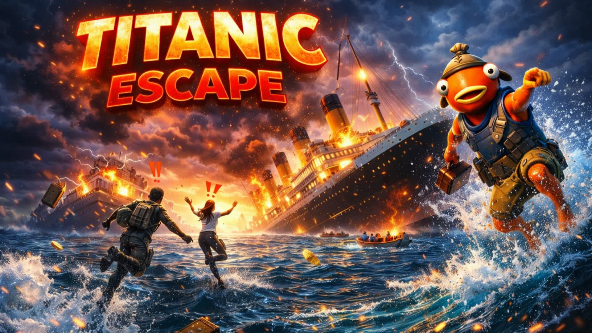 TITANIC ESCAPE — Fortnite Creative map