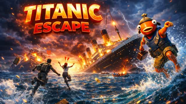 TITANIC ESCAPE — Fortnite Creative map