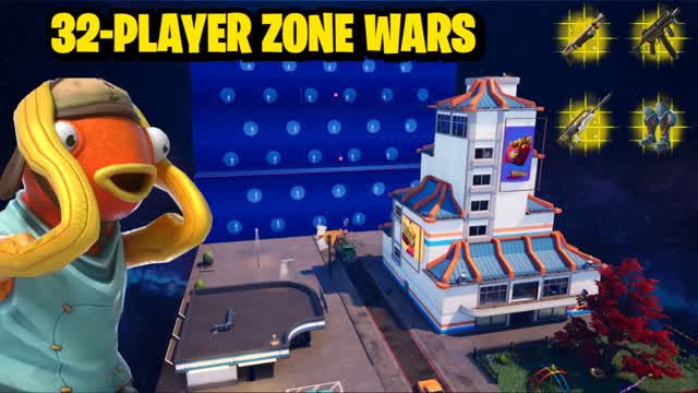 32 PLAYERS ZONEWARS-ARTIN — Fortnite Creative map cover art