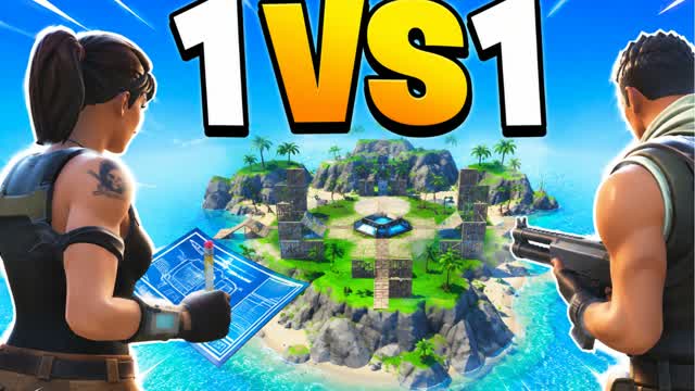 Island 1v1 - logan17 — Fortnite Creative map cover art