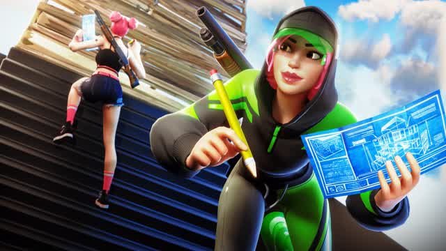 1V1 BUILD FIGHT [RUBIX] — Fortnite Creative map cover art