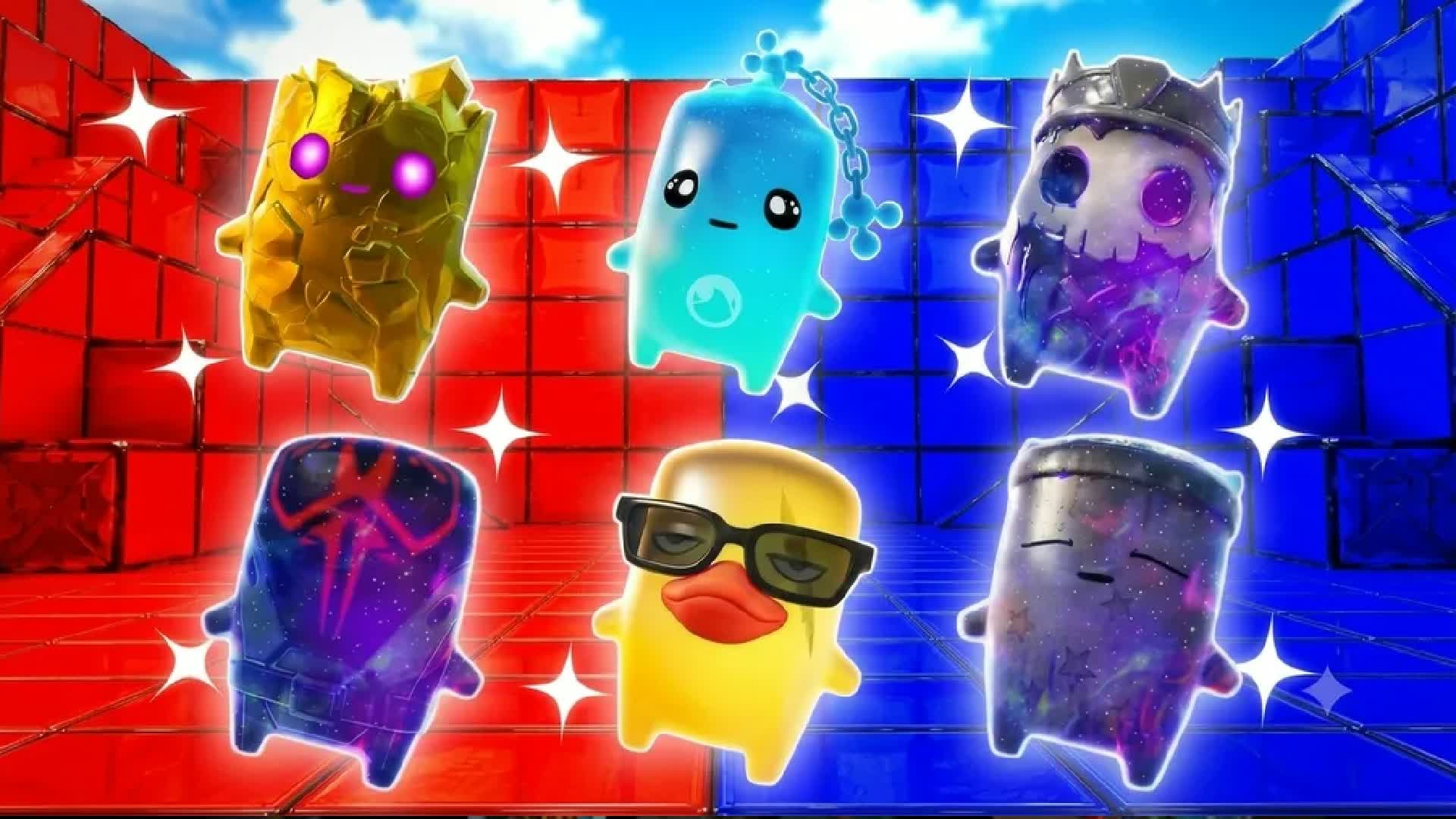 red vs blue 5r7573785 — Fortnite Creative map