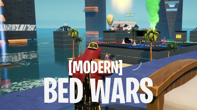[Modern] Bed Wars — Fortnite Creative map cover art