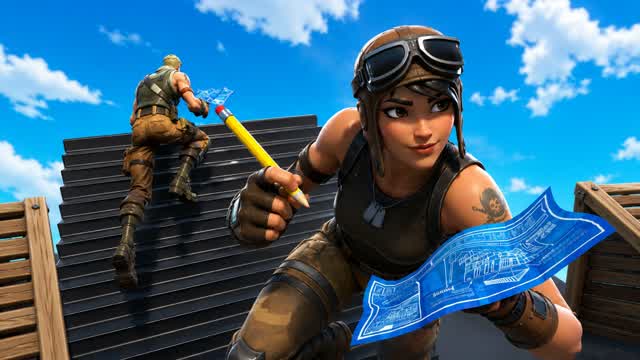 1V1 VIBE MUSIC🌸👘🗻 — Fortnite Creative map cover art
