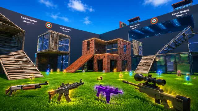 1v1 Mega — Fortnite Creative map cover art