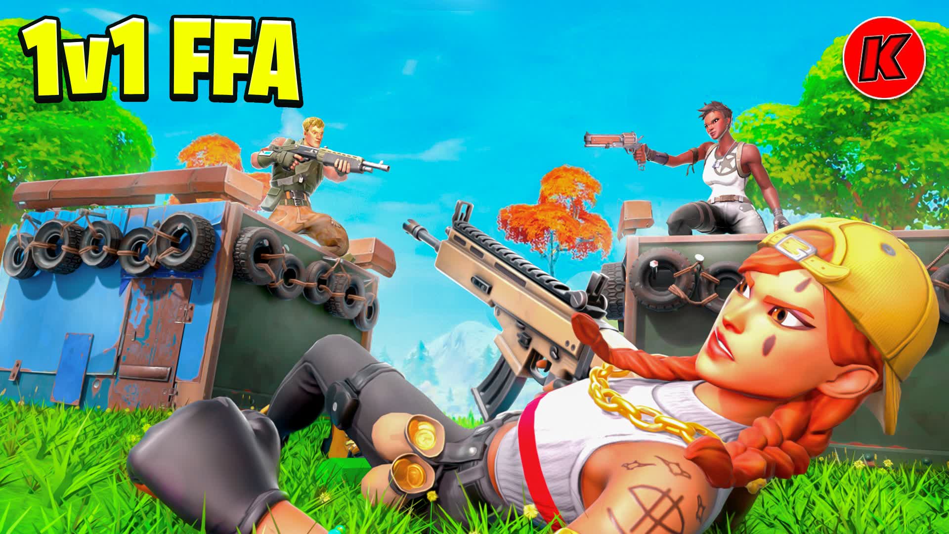 Kribzy Rapid Zero Build FFA🎯 — Fortnite Creative map