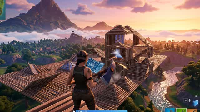 Freebuild Practice Forever — Fortnite Creative map