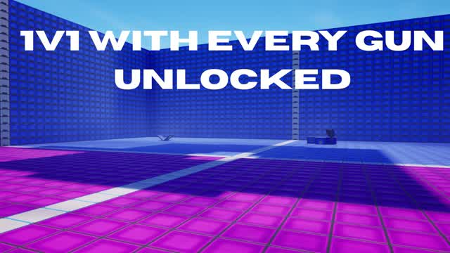 1v1 With Every Gun Unlocked — Fortnite Creative map cover art