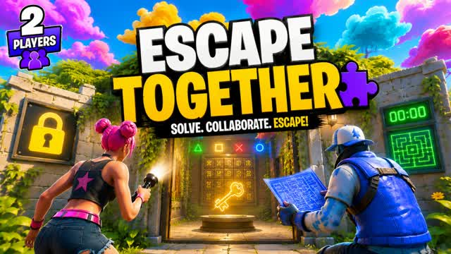 Escape Together🧩 — Fortnite Creative map