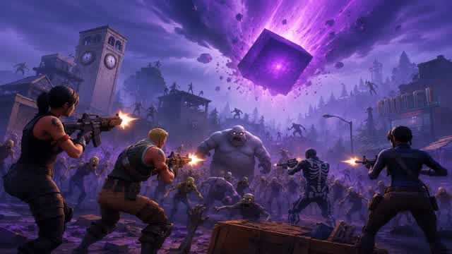 Zero Point Infection — Fortnite Creative map cover art