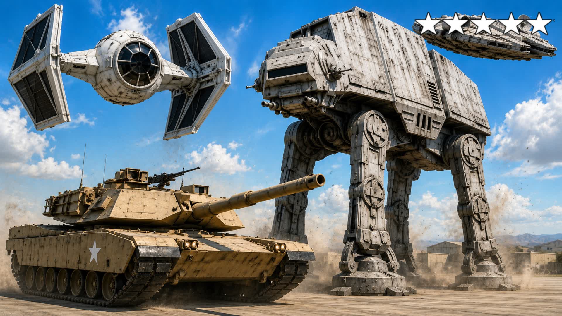 DRIVE DESERT STAR WARS — Fortnite Creative map