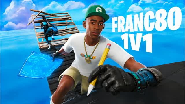 FRANC8O 1v1 — Fortnite Creative map cover art