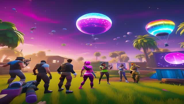 Disco Prop Hunt — Fortnite Creative map cover art